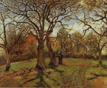 卡米耶 畢沙羅 Chestnut Trees, Louveciennes, Spring 卡米耶 畢沙羅 Chestnut Trees, Louveciennes, Spring